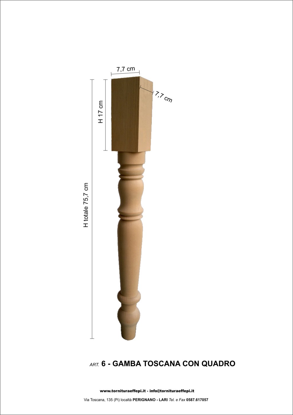 Gamba toscana mod6